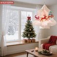 thumbnail image 2 of Stylish Metal Hanging Christmas Tree Wind Spinner - Festive Garden Decoration with Sleigh and Reindeer Design for Yard, 2 of 7
