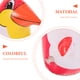 thumbnail image 2 of FELTECHELECTR 5 piezas de juguete inflable de pingüino perforador, vaso de juguete Roly-poly, accesorio de fiesta para niños, color aleatorio, 2 of 7