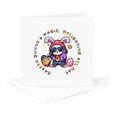 thumbnail image 5 of 3drose, Easter Bunny Magic, Delighting All Day. Happy Easter Gift for All, 6 Greeting Cards with Envelopes, 5 of 7