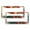Pattern-952, variant on 2 PCS Red Truck Sunflowers And Maple Leaves License Plate Frames Autumn Thanksgiving License Plate Frames Cover Holders Metal 2 Hole for US And CA