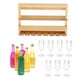 thumbnail image 5 of 14 piezas 1:12 estante de vino con botellas y copa de vidrio juego de simulación suministros de paisaje muebles de micropaisaje juguetes para cocina, 5 of 9