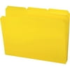 Smead, SMD10504, 1/3-cut Tab Poly File Folders, 24 / Box, Yellow