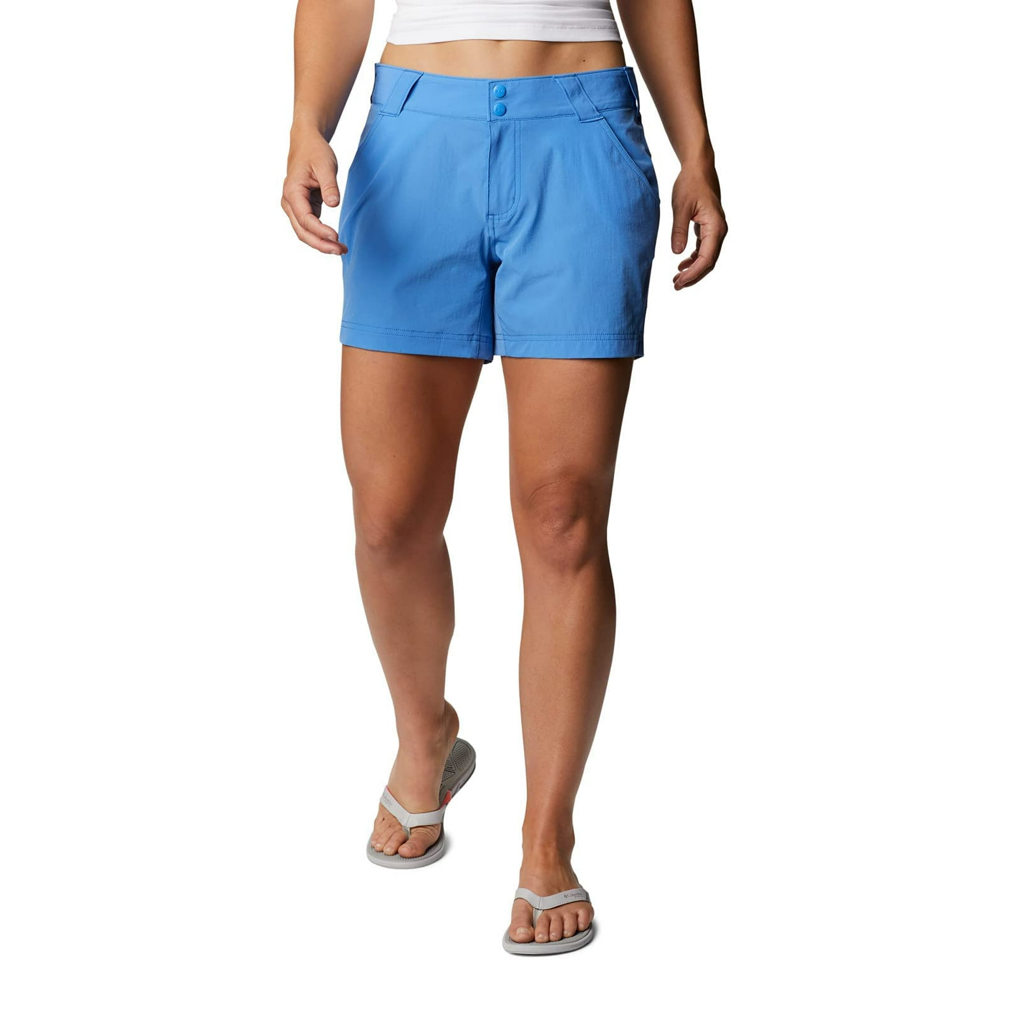 Columbia Women's PFG Coral Point III Shorts, Sun Protection, Harbor Blue,  22W | Walmart Canada