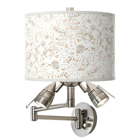 

Giclee Gallery Windflowers Giclee Plug-In Swing Arm Wall Lamp