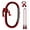 Red Black, variant on Graduation Lei Class of 2026 Graduation Ribbon Leis with Honor Cord Wrtistband Gifts for Graduate Students Congrad Grad Party Accessories 4Pcs Red Black
