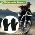 thumbnail image 2 of Full Finger Honeycomb Thermal Women's Cycling Gloves Motorcycle Gloves for Climbing Motorcycling Cycling Nylon Green One Size, 2 of 6