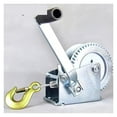 thumbnail image 2 of 3000LBSx9m Boat Truck Auto Self-locking Hand Manual Galvanized Steel Winch, Hand Tool Lifting Sling, 2 of 6