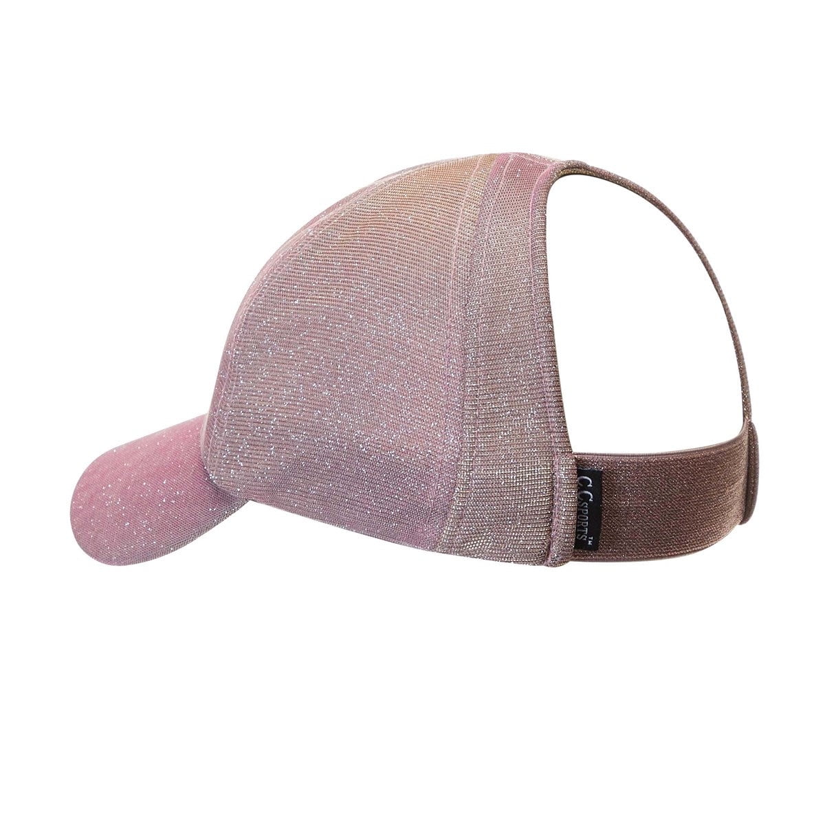 CC Metallic Stretchy Pony Cap