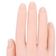 thumbnail image 3 of EeaseCA Professional Nail Art Practice Fake Hand Lifelike Training Hand Model Bendable Hand Manicure Practice Tool, 3 of 7