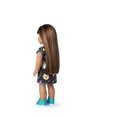 thumbnail image 4 of American Girl Truly Me 18-inch Doll #122 with Brown Eyes, Dark-Brown Hair w/Highlights, Tan Skin, T-shirt Dress, For Ages 6+, 4 of 5