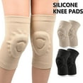 thumbnail image 5 of Fitness Dance Skating Silicone Knee Pads Sport Sknee Pads Basketball Pressurized Cycling Roller Skating Silicone Thin Knee Pads, 5 of 10