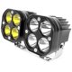 thumbnail image 2 of Luz del trabajo de 3 pulgadas 12W LED para los proyectores amarillos de la conducción de automóviles 4x4WD Off Road, 2 of 7