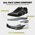 thumbnail image 5 of FitVille Wide Shoes for Men, Wide Walking Shoes Wide Width Casual Sneakers, Arch Support & Comfortable, 5 of 6
