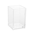 thumbnail image 2 of Porta Lápices de Acrílico Transparente, Organizador de Almacenamiento de Brochas de Maquillaje, Organizador de Papelería de Escrionio de Diseño Moderno Para Suministros para, 2 of 7
