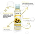 thumbnail image 3 of Well’s Oil 100% Pure Sunflower Seed Oil | Helianthus Annuus | Lightweight Carrier Oil for Hair, Skin & Massage | 4 fl oz, 3 of 5