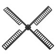 thumbnail image 1 of Plastic Windmill Blade Part for Outdoor Wind Mill Accessories 2pcs, 1 of 8