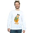 thumbnail image 2 of The Flintstones Mens Fred Flintstone Kick Sweatshirt, 2 of 3