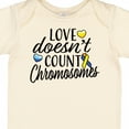 thumbnail image 4 of Inktastic Love Doesnt Count Chromosomes with Yellow and Blue Ribbon Boys or Girls Baby Bodysuit, 4 of 5