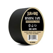 Dura-Bind Multi Purpose Binding YPF5Tape, 2 inch x 40 Yard, Professional Grade Premium Cloth Tape, Durable, Long Lasting Quality Adhesive, Black