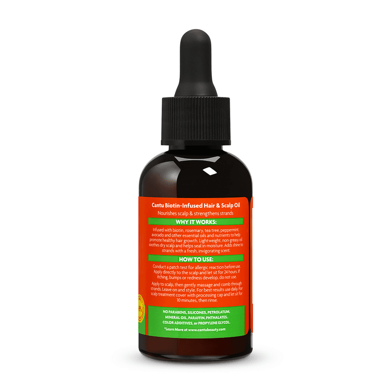 Cantu Biotin Infused Hair & Scalp Strengthening Oil (2oz) Cantu Biotin Infused Hair & Scalp Strengthening Oil (2oz)