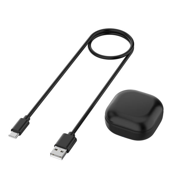Methold Práctica caja de carga para auriculares con luz indicadora de LED para compartimento de almacenamiento de auriculares Electrónica brotes 2 PRO(R510)negro