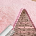 thumbnail image 2 of Fluffy Soft Bedroom Rug, Large Shag Rugs for Living Room Modern Shaggy Fuzzy High Pile Area Rug Home Decor 120x200cm Pink 120x200cm(Rectangular), 2 of 5