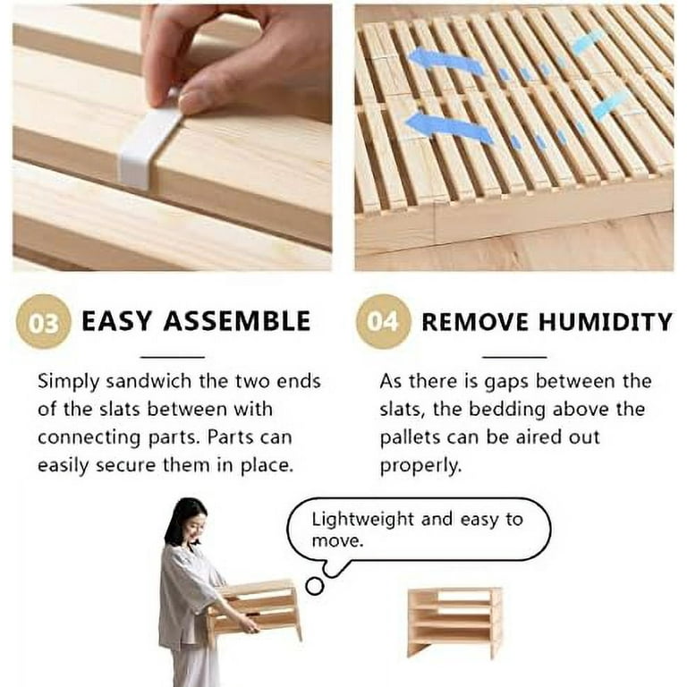 Japanese bed deals slats