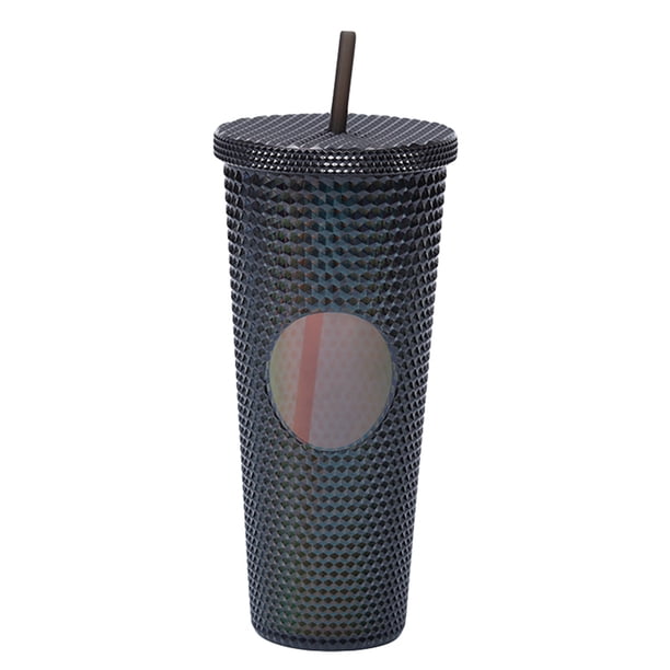 LSFYSZD Reusable Tumbler, 24oz Studded Tumbler Cup with Lid and Straw