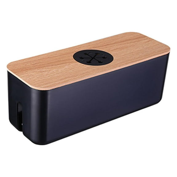 Cable Management Organizer Keeper Small Black