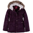 thumbnail image 2 of Amerex Girls 7-16 Anorak Parka Jacket(Navy 14/16), 2 of 2