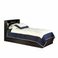 thumbnail image 6 of Your Zone Easy to Assemble Storage Bed with Bookcase Headboard, Twin, Espresso Finish, 6 of 8