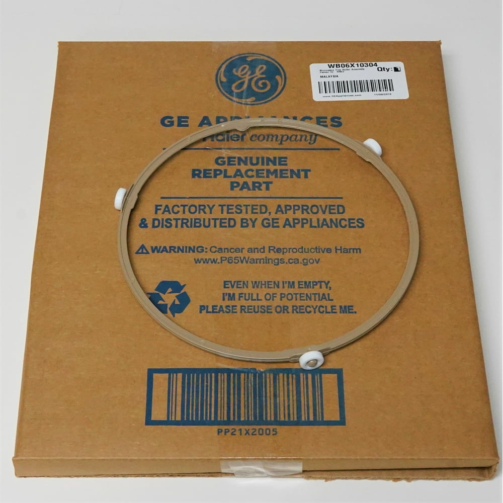 WB06X10304 Genuine GE Microwave Roller Guide Ring for Tray AP3668747
