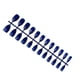 thumbnail image 3 of Qarigey 24 Piezas Uñas Postizas DIY Estilo Simple Azul Real, 3 of 5