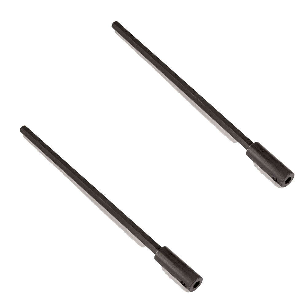 Spyder 600844 12 Inch Steel Arbor Bit Extension for Hole Saws, Hex 8 (2