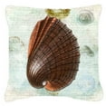 thumbnail image 2 of Carolines Treasures SB3032PW1818 Beach Prickly Cockle Shell Fabric Decorative Pillow 18H x18W multicolor, 2 of 2