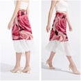 thumbnail image 4 of Rose Stunning Chiffon Women's Summer Beach Dresses with Polyester Straps, 4 of 6