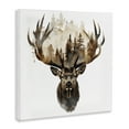thumbnail image 3 of Stupell Industries Farmhouse Deer Forest Silhouette Canvas Art, 24 x 24, by LSR Design Studio, 3 of 8