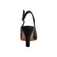 thumbnail image 4 of FLORAL Marian Women's Wide Width Peep Toe Slingback Sandals BLACK 9, 4 of 6
