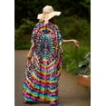thumbnail image 3 of Sunforyou Kafan Dresses for Women Moo Moos Bathing suit Cover up Plus size Caftans Loungewear, 3 of 5