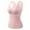 Pink, variant on snowsong Thermal Underwear for Women,2024 New Women's Solid Traceless With Chest Pad Padded Thickened Sleeveless Thermal Vest,Tank Tops,Sleeveless Tops,Casual Tops, Black L