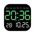 thumbnail image 1 of Wall Clock With Remote Control Display Temperature Room Desktop Clock, 1 of 8