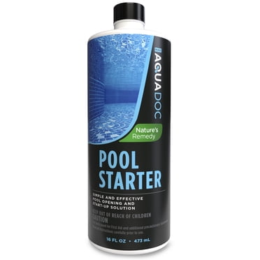 Pool Opening Chemical - Make Opening Your Pool Easier - Pool Startup for Above Ground Pool & Inground Pool Chemical Starter Kit - AquaDoc Pool Chemicals - 16oz