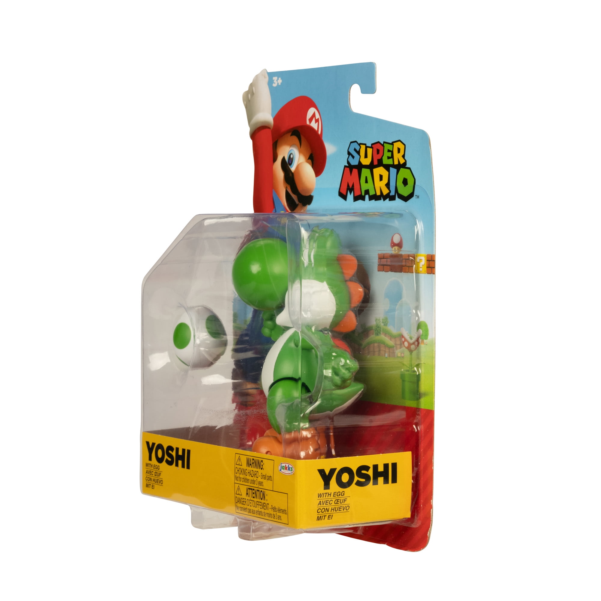 yoshiページ Jakks Pacific Super Mario Light Blue Yoshi with Egg 4-in