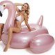 thumbnail image 4 of Ny pvc förtjockad flamingo uppblåsbar flytande rad simbassäng fäste loungestol simring flytande säng vattensporter pink, 4 of 5