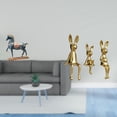 thumbnail image 2 of Figura de caballo,Figura de caballo Escultura animal coleccionable,Adorno de centro de mesa con estatua de caballo de resina,Escultura de figura,Estatua sentada Figura Escultura Adorno, 2 of 8