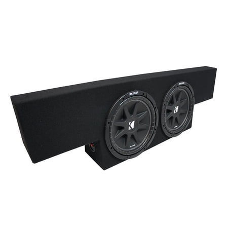 01-06 Chevy Silverado Non-HD Crew Truck Kicker Comp C10 Dual 10 Sub Box 2 Ohm