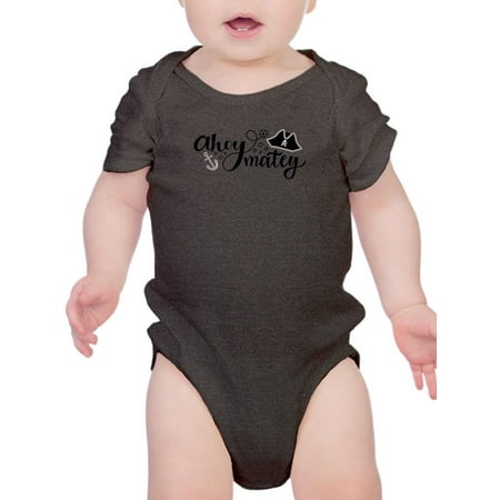 

Ahoy Matey Anchor And Hat Bodysuit Infant -Image by Shutterstock 24 Months