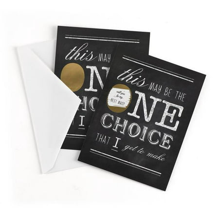 HBH Scratch Off Card, One Choice-Best Man (Best Off Registry Wedding Gifts)