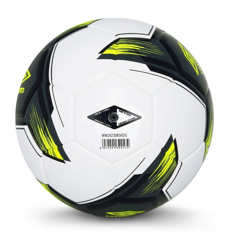 Umbro Tristar Size 4 Youth and Beginner Soccer Ball, White