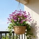 thumbnail image 4 of CaiYueKe 2 Pcs Outdoor Artificial Flowers Fake Silk Calla Lily Flowers UV Resistant Realistic for Home Outside Garden Porch Patio Potted Planter Window Box Indoor Table Decoration, 4 of 6